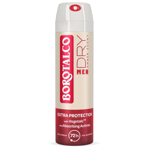 BOROTALCO Men Dry Amber Део спрей за мъже 150 мл