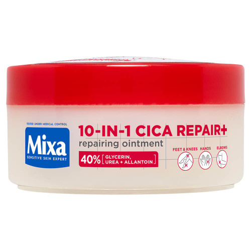 Mixa Cica Repair+ Възстановяващ мехлем за напукана и груба кожа 10в1 150 мл