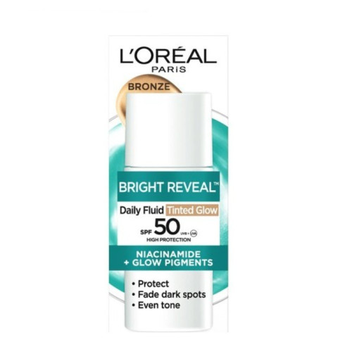 L’Oreal Bright Reveal UV Оцветен флуид  нюанс - Bronze SPF50+ 50 мл 