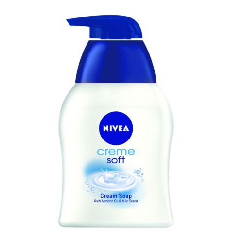  Nivea Cream Soft Нежен подхранващ течен сапун 250 мл