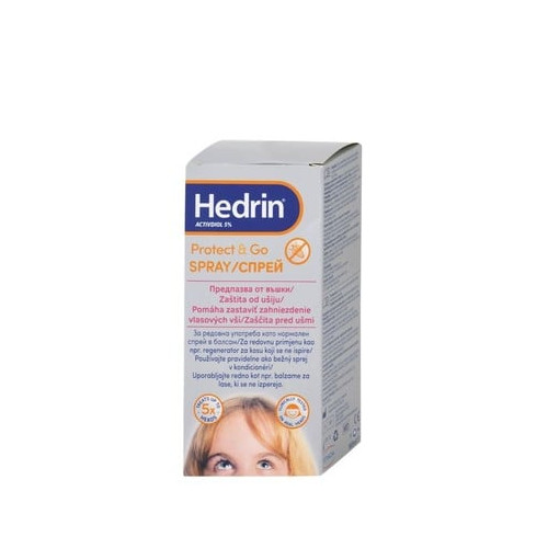 Hedrin Protect & Go Спрей против въшки 100 мл Stada
