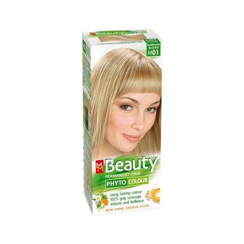 MM Beauty Phyto Colour Трайна фито боя за коса, М01 Скандинавско рус
