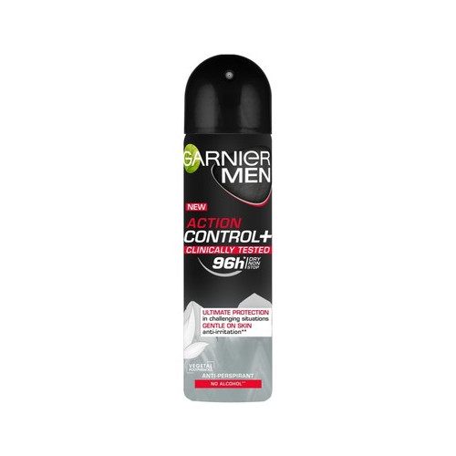 Garnier Men Action Control + 96h Део спрей против изпотяване за мъже 150 мл