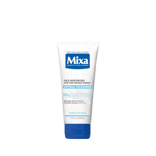 Mixa The Face Cream Крем за лице за чувствителна кожа за цялото семейство 100 мл 
