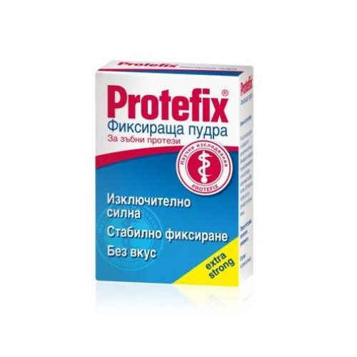Protefix Фиксираща пудра за зъбни протези 50 гр Queisser Pharma