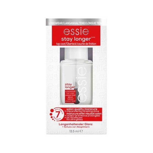 Essie Care Stay Longer Топ лак за нокти 13,5 мл