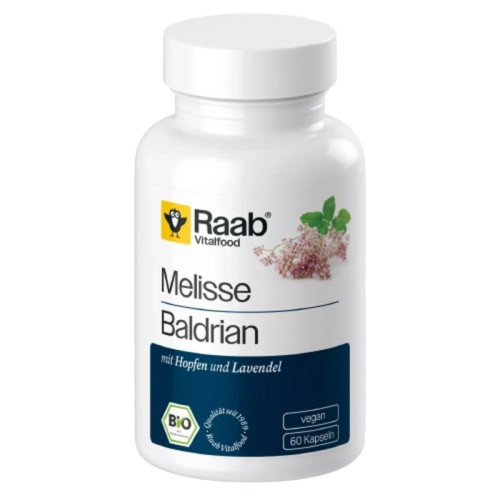 Био маточина, валериана, хмел и лавандула х 60 капсули Raab Vitalfood