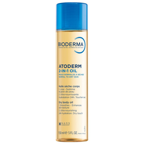 Bioderma Atoderm сухо олио за лице и тяло 2 в 1 150 мл 
