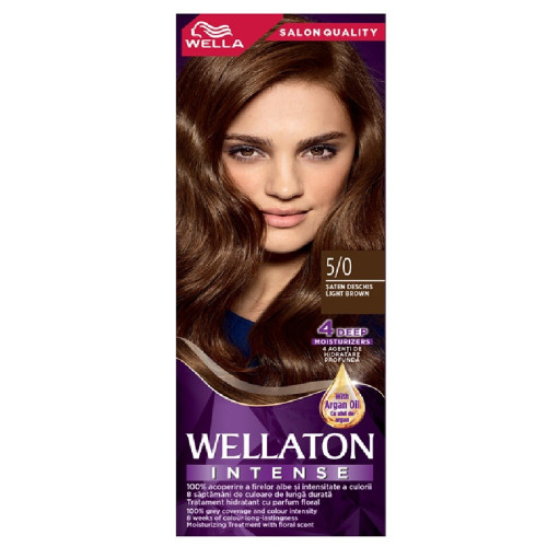 Wella WELLATON Боя за коса 5/0 Светло кафяво 