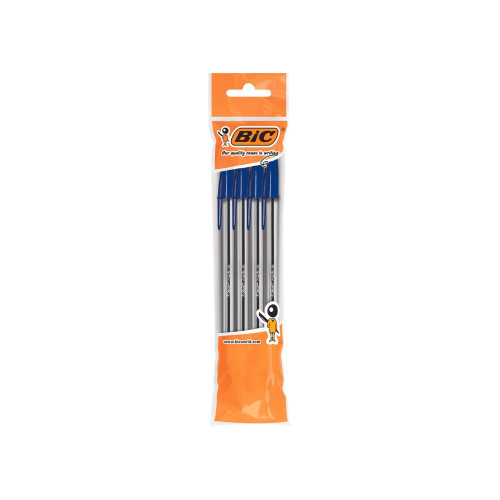 BIC Комплект химикали Cristal, Син 4 бр