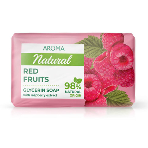 Natural Elements Red Fruits Глицеринов сапун с екстракт от малини 100 г