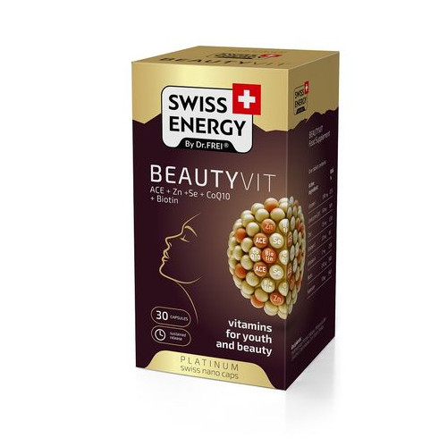 Swiss Energy Beautyvit Витамини за красота х30 капсули