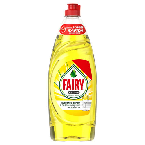 Fairy Екстра Плюс Гел за съдове цитрус 654 мл