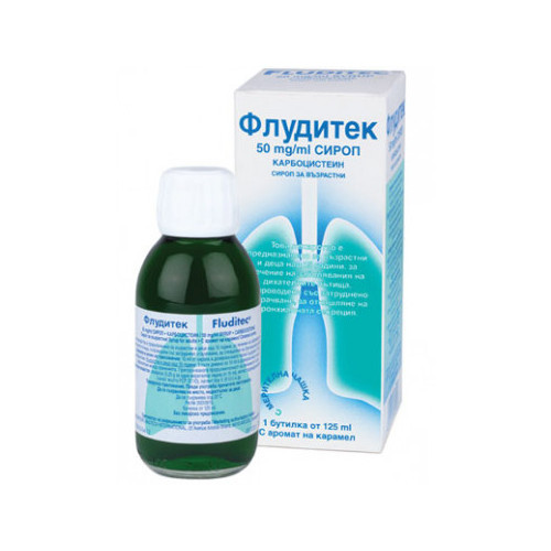 Флудитек сироп за възрастни 5% 125 мл Innotech
