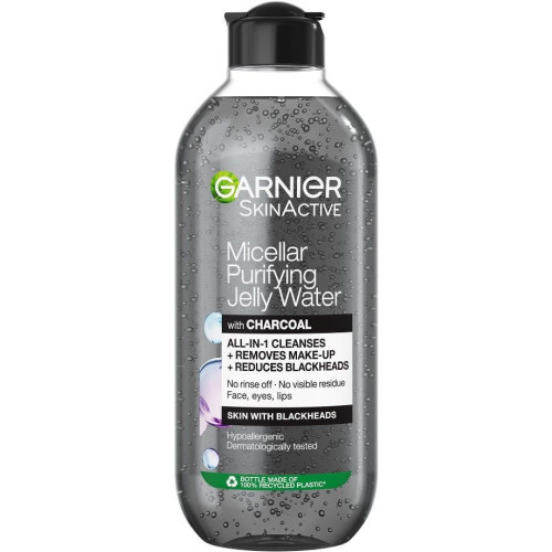 Garnier Pure Active Charcoal Мицеларна гел-вода за лице 400 мл