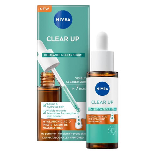 Nivea Derma Skin Clear Серум за кожа с несъвършенства 30 мл