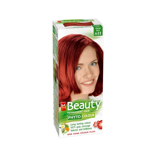 MM Beauty Phyto Colour Трайна фито боя за коса, М11 Гранатово червен