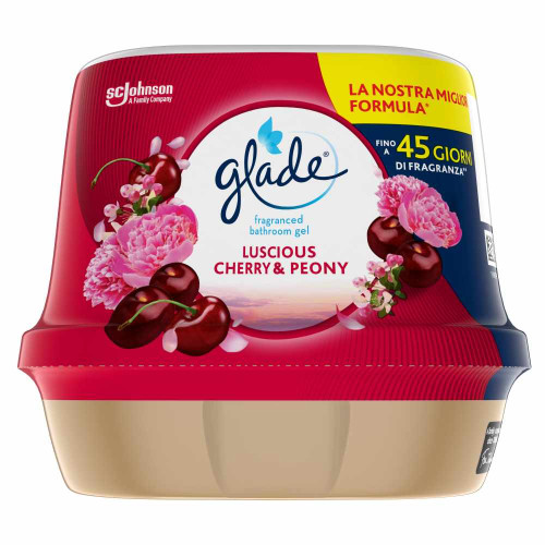 Glade Череша и божур гел ароматизатор за баня 180 г