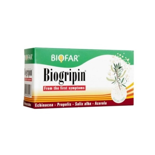 Biofar Biogripin 8 ефервесцентни таблетки