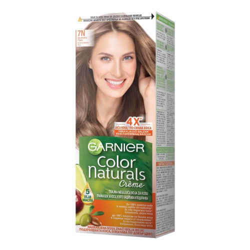 Garnier Color Naturals Трайна боя за коса, 7N Nude Dark Blonde