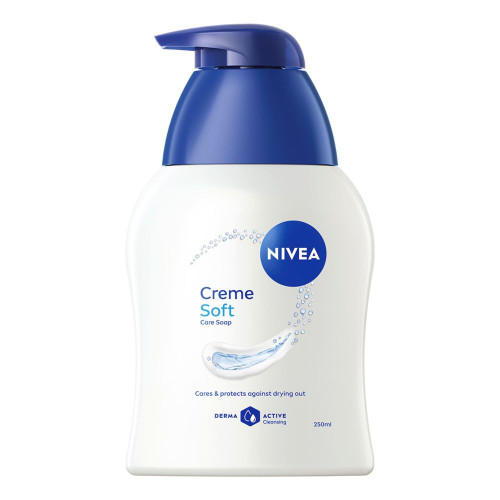Nivea Cream Soft Нежен подхранващ течен сапун 250 мл