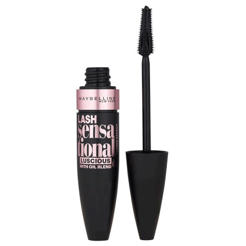 Maybelline Lash Sensational Luscious Спирала за обемни и извити мигли с наситен черен цвят
