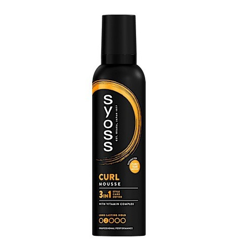 Syoss Curl Control Пяна за къдрава коса 250 мл