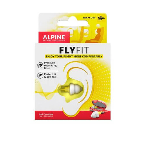 ALPINE Fly Fit Тапи за уши при летене и пътуване х 1 чифт