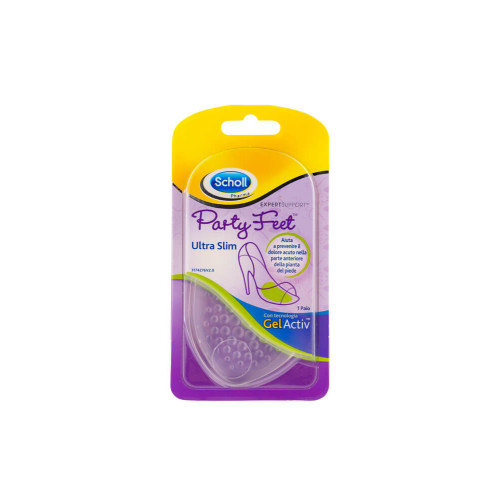 Scholl Party Feet Ultra Slim Силиконови възглавнички за дамски обувки 1 чифт
