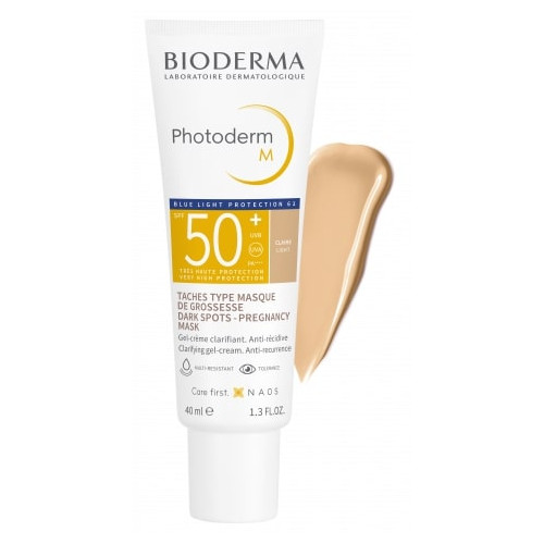 Bioderma Photoderm M Слънцезащитен оцветен крем при пигментации SPF50+ Светъл нюанс 40 мл