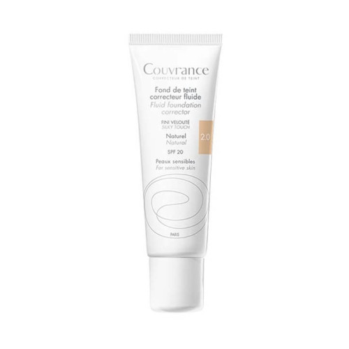 Avene Couvrance Фон дьо тен коректор SPF20 Нюанс 02 Натурал 30 мл