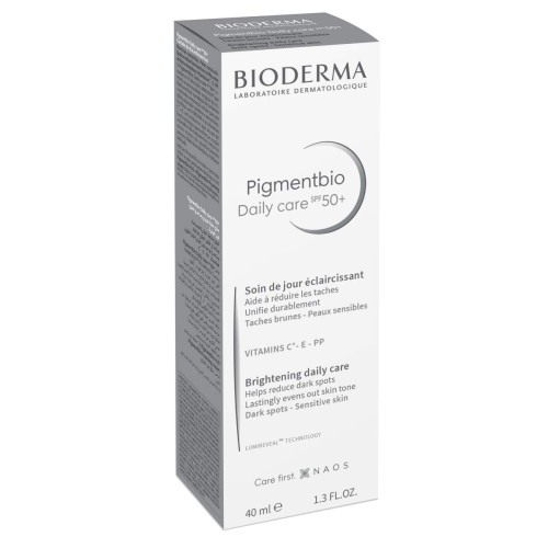 Bioderma Pigmentbio Изсветляващ дневен крем за лице против пигментации SPF50+ 40 мл