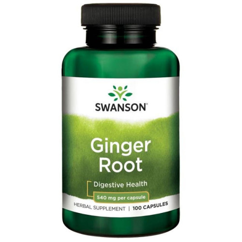 Swanson Ginger Root Корен от Джинджифил 540 х 100 капсули