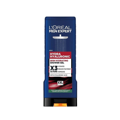 L'Orеal Men Expert Hydra Hyaluronic душ гел за мъже с хиалуронова киселина 300 мл