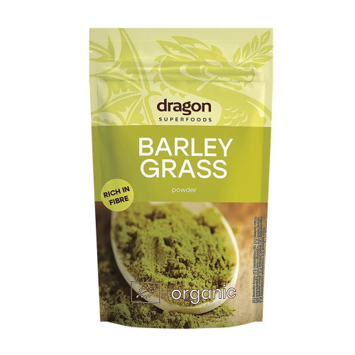Био ечемичени стръкове на прах 150 гр  Dragon Superfoods