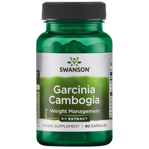 Swanson Garcinia Cambogia Гарциния Камбоджа х 60 капсули 