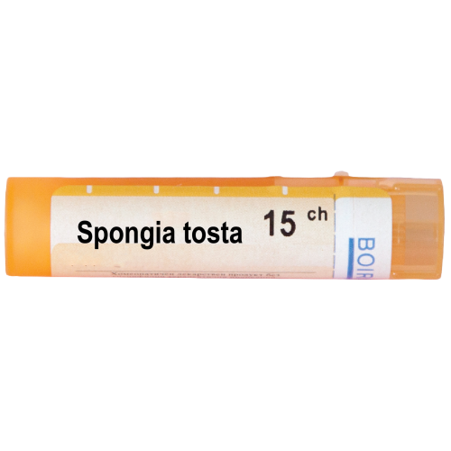 Boiron Spongia tosta Спонгиа тоста 15 СН