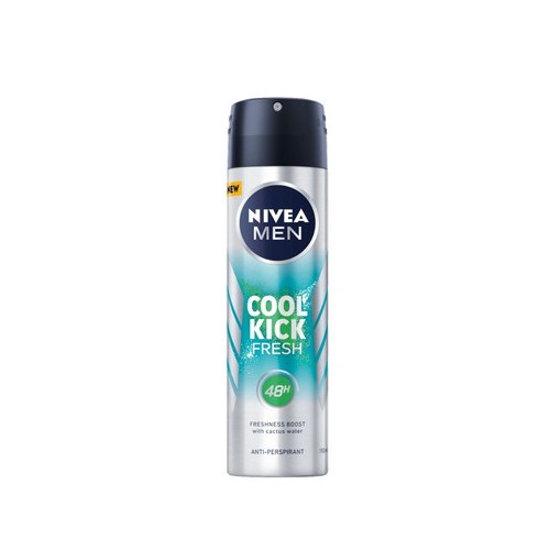 Nivea Men Fresh Kick Дезодорант спрей против изпотяване за мъже 150 мл