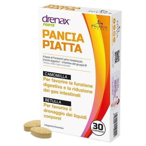 Drenax Forte Pancia Piatta За плосък корем х 30 таблетки Paladin Pharma