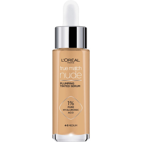L’Oreal True Match Тониращ серум за лице с хиалуронова киселина, цвят 4-5 Medium 30 мл