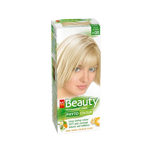 MM Beauty Phyto Colour Трайна фито боя за коса, М20 Перлено рус