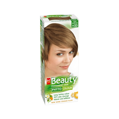 MM Beauty Phyto Colour Трайна фито боя за коса, М23 Светъл лешник