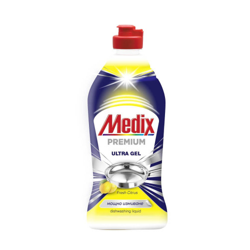 Medix Premium Gel Kонцентриран гел за съдове Цитрус 415 мл