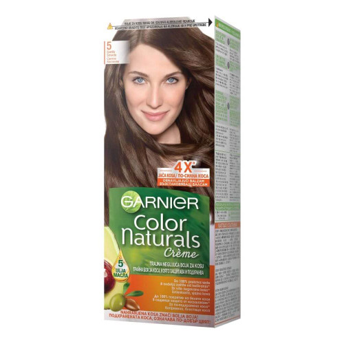 Garnier Color Naturals Трайна боя за коса, 5 Light Brown