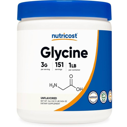 Nutricost Глицин 454 g