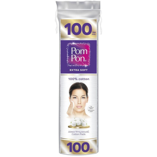Pom Pon Extra Soft Козметични тампони х 100 броя