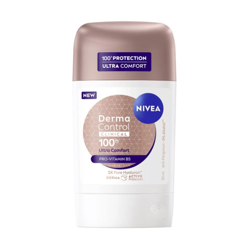 Nivea Derma Control Clinical Дамски стик за жени 50 мл