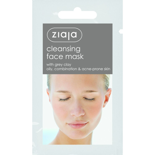 Ziaja Clеansing Face Mask Жая Почистваща маска за лице със сива глина саше 7 мл