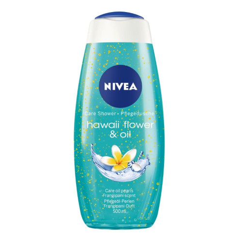 Nivea Hawaii Flower & Oil Душ-гел за тяло с хавайско цвете и масла 500 мл
