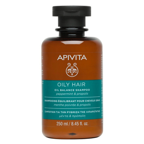 Apivita Holistic Hair Care Шампоан за мазна коса 250 мл